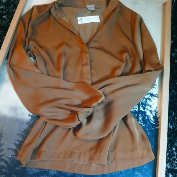 Chico's Tops - mocha silky top